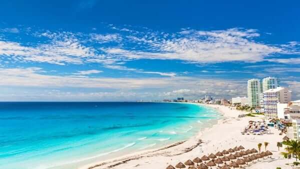 Playa Chac Mool en Cancún
