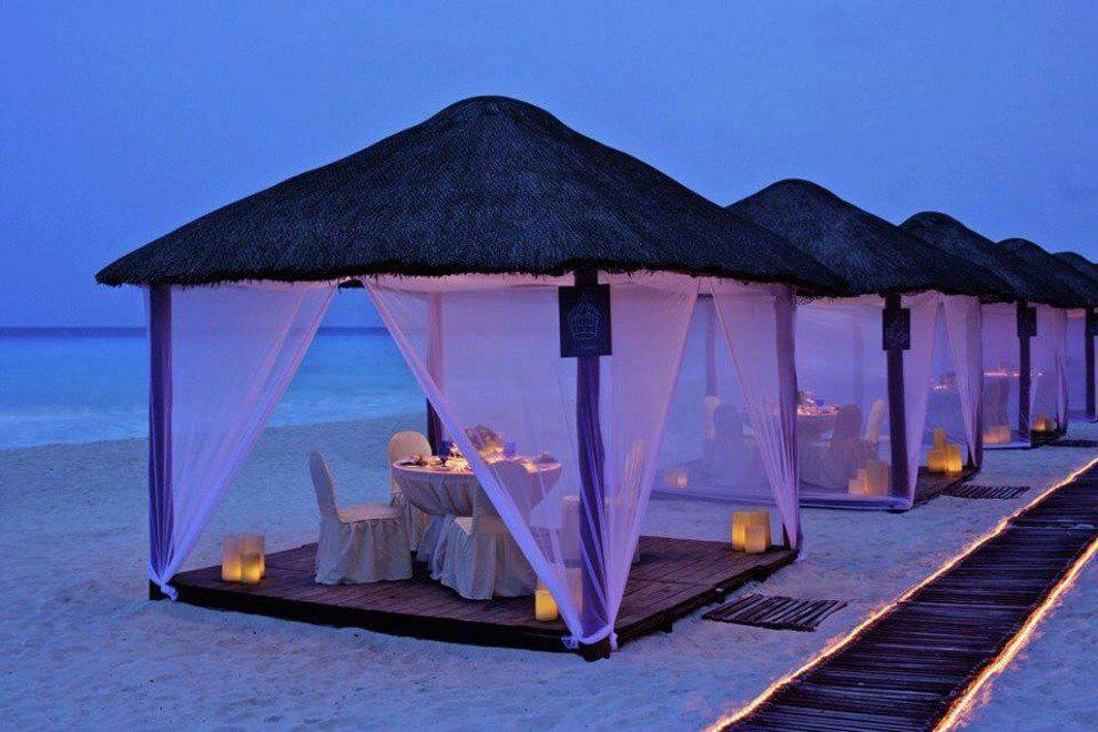 Cena en las Casitas del Ritz para parejas enamoradas en Cancún