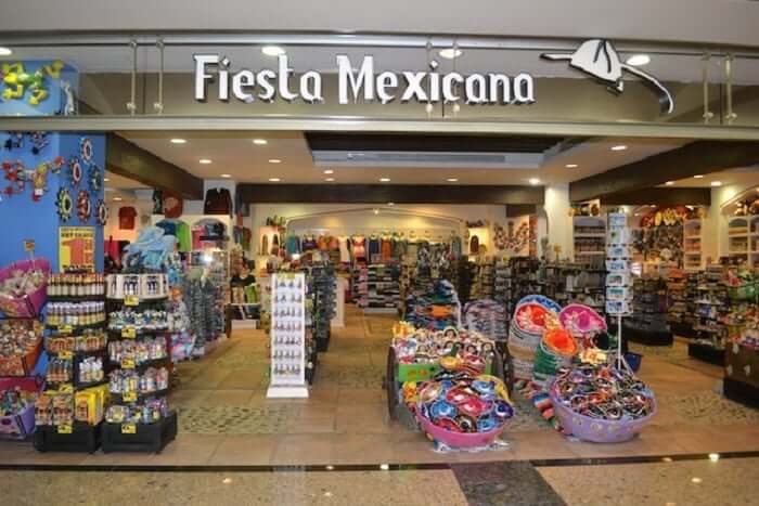 Tienda Fiesta Mexicana para comprar recuerdos y souvenirs en Cancún