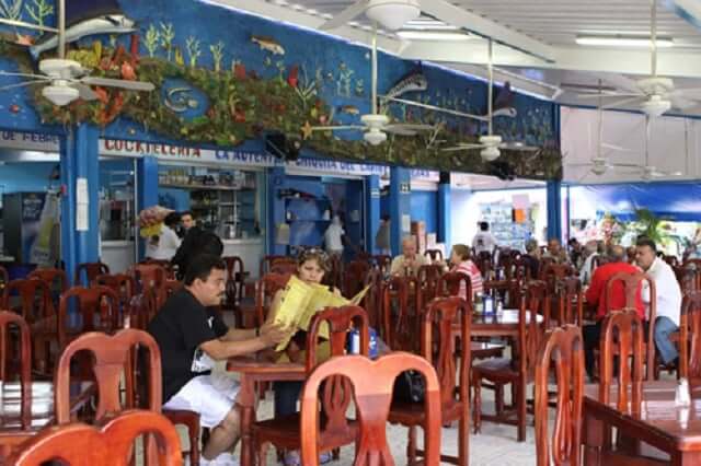 Restaurantes en el Mercado 28 en Cancún