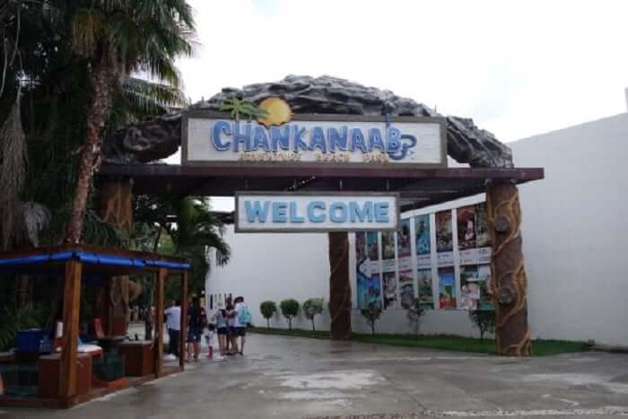 Entrada al Parque Chankanaab Beach Adventure Park en Cancún