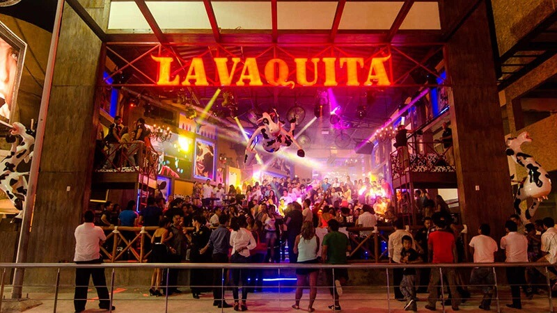 Bar y discoteca La Vaquita en Cancún