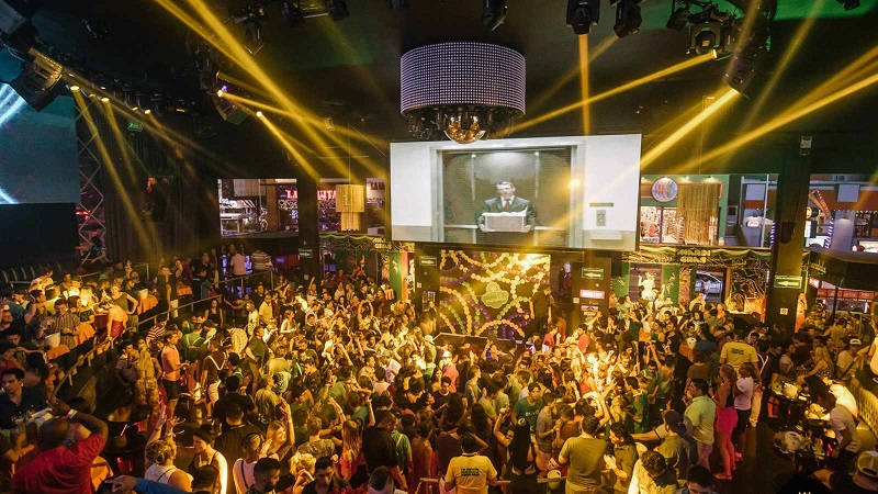 Bar y discoteca Mandala en Cancún
