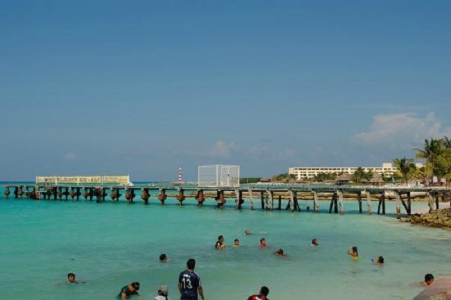 Estructura de Playa Caracol en Cancún