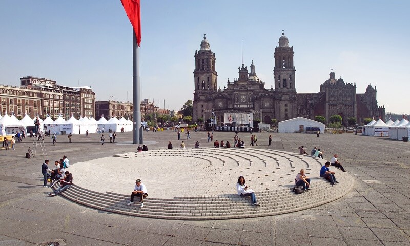 Plaza Zocalo Ciudad de Mexico