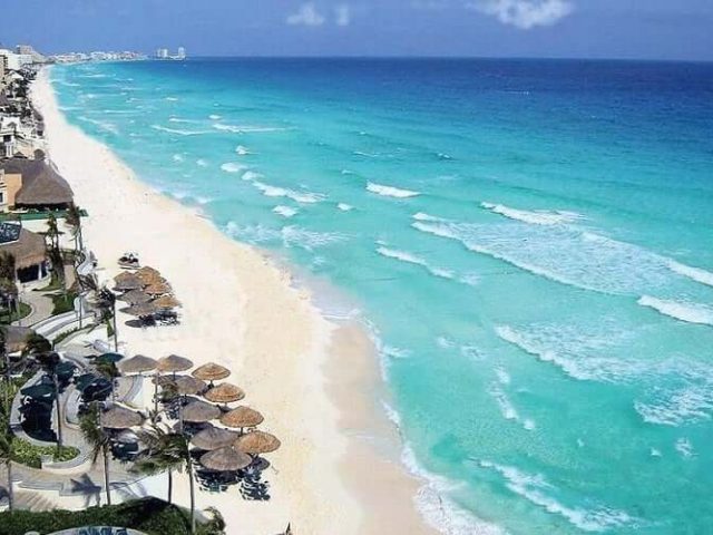 Playa Chac Mool en Cancún